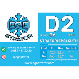 D2 STRAFOR EPS KÖPÜK KUTU DONDURMA KUTUSU (1 KG) D2 STRAFOR EPS KÖPÜK KUTU DONDURMA KUTUSU (1 KG)